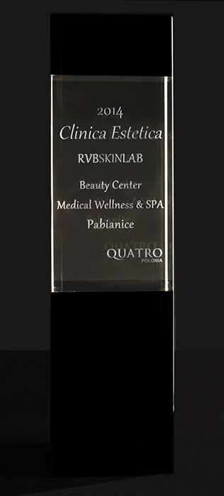 Nagroda RVB SKINLAB Beauty Center 2014 BEAUTY CENTER